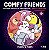 Livro Comfy Friends 18+ - Colorir Depois De Escurecer... ... - Imagem 1