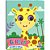 Livro Colorir E Espiar: Girafa - Imagem 1