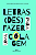 Livro Letras para (des)fazer uma colagem - Imagem 1
