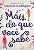 Livro Mais do que você sabe - Imagem 1