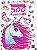 Livro 500 adesivos - mundo dos unicornios - Imagem 1