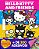 Hello Kitty - Megaprancheta para colorir com adesivos - Imagem 1
