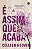 Livro É assim que acaba (Volume 1) - Imagem 1