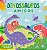 Dinossauros Amigos - Livro com adesivos reutilizáveis - Imagem 1