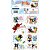 Cartela De Adesivos Stickers -  Nº25 - Smilinguido - Imagem 1