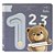 Livro Happy Baby Vamos tracejar juntos: 123 - Imagem 1