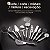 Kit Utensílios de Cozinha Inox com 12 Peças + Suporte Organizador - Imagem 4