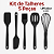 Kit de Talheres de Silicone 5 Peças – UPCollor UC-6033 - Imagem 1