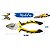 Kit 4 Ferramenta Alicate, Estilete ,chave, Philips Fenda - Imagem 2