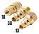 Conjunto De Engates Rápido Metal 5 Peças - Imagem 6