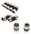 Conectores Compressão Rg59 Cabo Coaxial 100 Unidades - Imagem 9