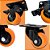 Kit 4 Rodízio Rodinhas Giratórias Reforçada 40mm - Imagem 9