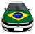 Bandeira Do Brasil Capô 190x80cm - Imagem 2