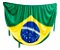 Bandeira Do Brasil Capô 190x80cm - Imagem 3