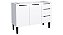 Gabinete Aco Jupiter 1171 mm Branco - Imagem 1