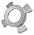 Volante Bocal Picador Moedor Carne CAF 22 - Imagem 2