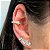 Brinco Mini Ear Cuff com Zircônia Branco Prata925 - Imagem 3