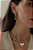 Colar Choker Coração 2 Banhos - Imagem 1