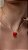 Colar Coração Vermelho - Imagem 1