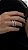 Anel Meio Aparador Moissanite - Imagem 5