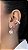 Brinco Ear Jacket Ponto de Luz Insp. Vírginia - Imagem 2