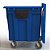 Container Contentor Plástico 700 Litros Para Lixo + Rodas 200mm + Dreno - Imagem 2