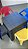 Mesa Infantil 50x50 Plástica Azul - Reforçada - Imagem 2