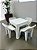 Mesa Infantil 50x50 Plástica Branca - Reforçada - Imagem 2