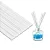 Kit 10 Varetas de Fibra de Algodão Brancas para Aromatizador e Difusor 25cm - Imagem 1