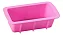 Molde De Silicone Retangular Antiaderente - Imagem 1