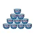 Kit 10 Latas de Alumínio Decoradas Mandala Para Velas 150ml - Imagem 2