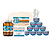 Kit Básico para Produção de Velas Aromáticas c/Cera de Coco e Latas Mandala 150ml - Imagem 1