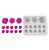 Molde de Silicone Rosas 13 Cavidades para Sabonetes, Velas e Resina Artesanal - Imagem 2