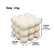 Molde de Silicone Cubo Grande Bolinhas - Imagem 2