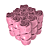 Molde de Silicone Cubo Flor Tulipa Empilhada - Imagem 4