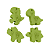 Molde de Silicone Molde Mini Dinossauros – 4 Cavidades - Imagem 4