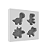Molde de Silicone Molde Mini Dinossauros – 4 Cavidades - Imagem 3
