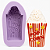 Molde de Silicone Molde Pop Corn Pipoca de cinema - Imagem 1