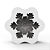Molde de Silicone Floco de Neve para Sabonetes, Velas e Resina Artesanal - Imagem 3