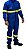 Conjunto NR-10 Risco 2 Azul Royal Com Refletivo M - Imagem 1