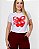 T-shirt - Cherry Com laço de Aplicação - Imagem 3