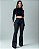 Calça Jeans Flare - Resinada - Imagem 1