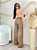 Calça Jeans Wide Leg - Resinada Capuccino - Imagem 2