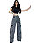 Calça Jeans Wide Leg Cargo - Paolla - Imagem 3