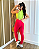Conjunto Fitness - Legging e Top bicolor - Imagem 2