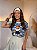 T-shirt Listras Azul - Ursinha Atleta - Imagem 1