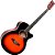 Violão Eletroacústico Mini Jumbo Cutaway Aço Gsf-1r Ceq 3 Tone Sunburst Giannini - Imagem 1