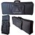 Capa Bag Teclado Yamaha Psr-ew310 Master Luxo Bk + Cobertura | Carbon - Imagem 4