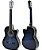 Kit Violão Estudante Cutaway Nylon Cor Azul Mag5bl Austin - Imagem 4