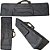 Capa Bag Para Piano Kurzweil Sp2 Nylon Master Luxo (preto) - Imagem 1